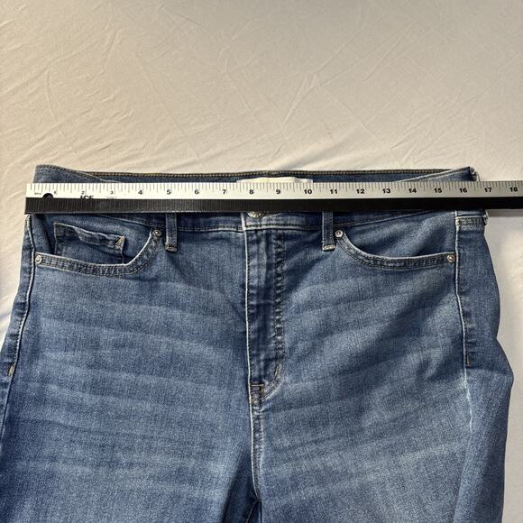 Vintage America Women's 12Bootcut Jean Mid-Rise Stretch Denim Blue Cowgirl Sexy - Picture 6 of 8